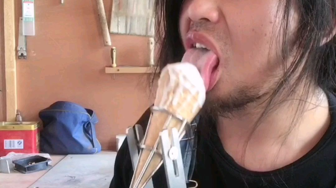 自制冰淇淋舔食器